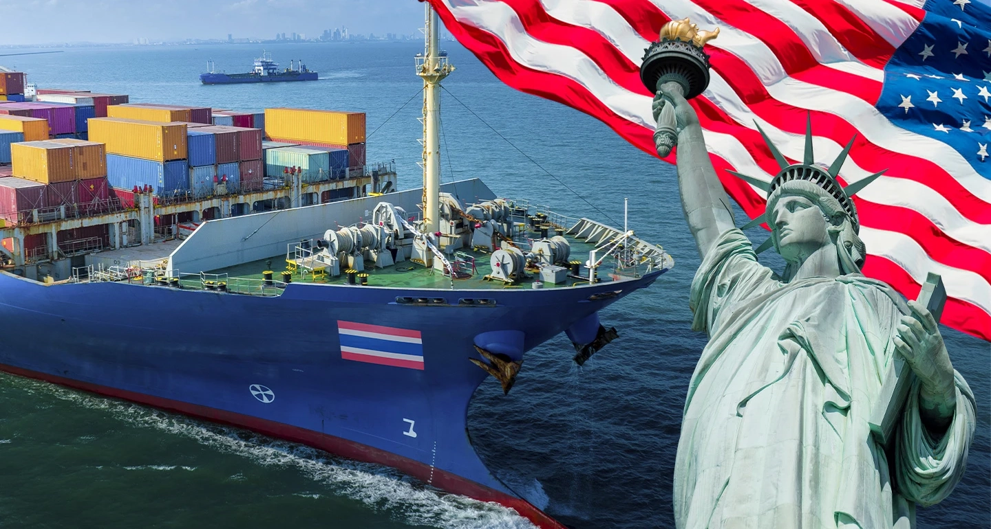 จับตาความเสี่ยงส่งออกสินค้าไทย พึ่งพาตลาดสหรัฐสูงขึ้น