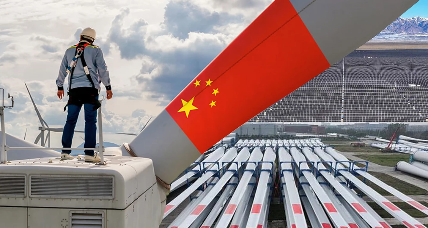 จีนติดตั้ง ‘กังหันลมบก’ ใหญ่สุด มีกำลังผลิตสูงเป็นประวัติการณ์