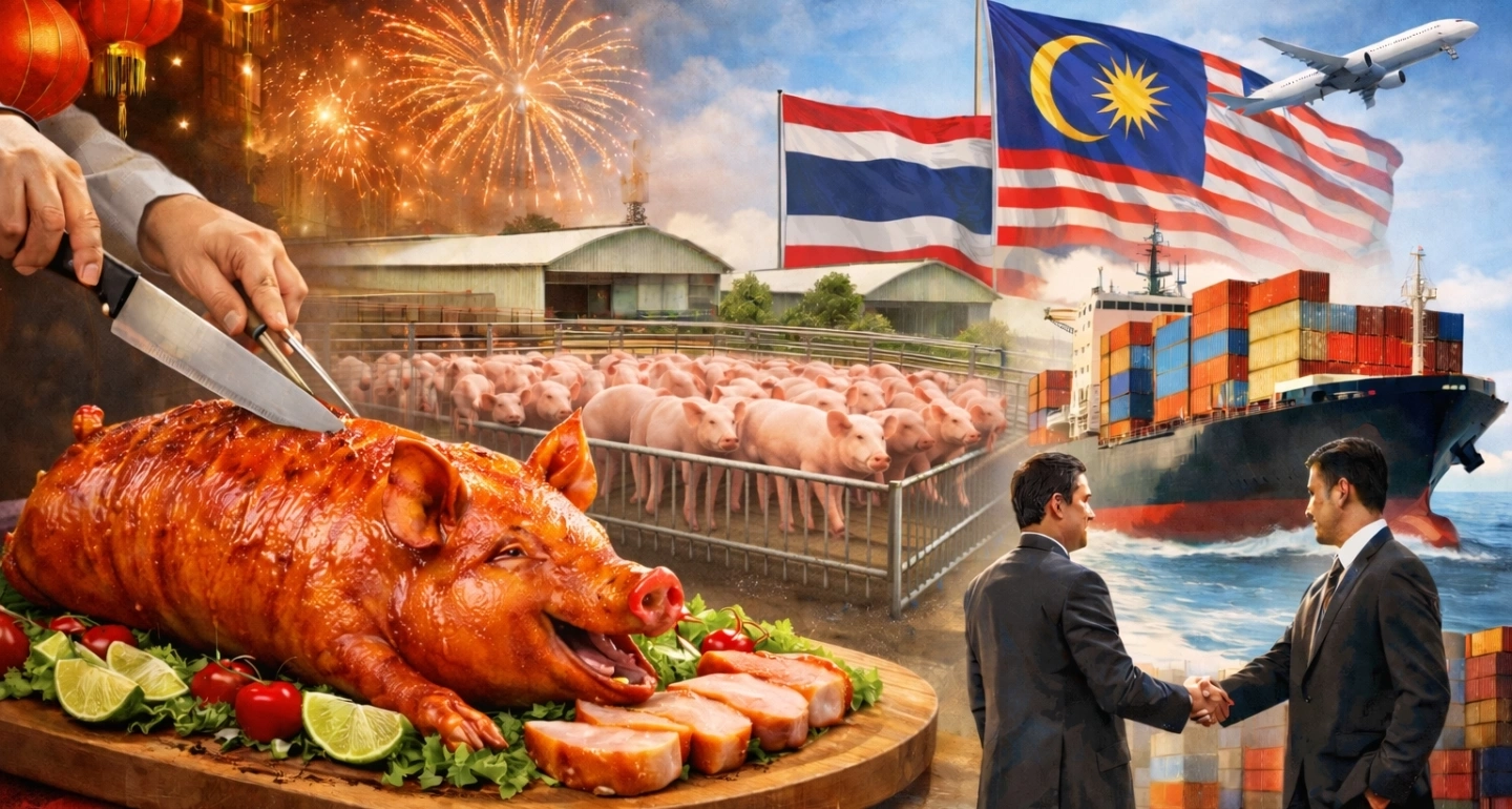 ตรุษจีนจุดสตาร์ตฟื้นราคาหมู 2569: ถอด 3 กลยุทธ์ Big Strategy แก้หมูล้นตลาด–บุกส่งออกมาเลเซีย