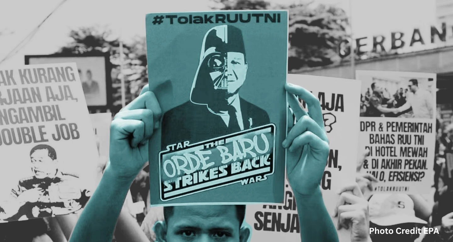 กฎหมายทหารฉบับแก้ไขของอินโดนีเซีย: จุดเริ่มต้นยุคใหม่แห่งการปกครองแบบทหารภายใต้ประธานาธิบดีปราโบโว