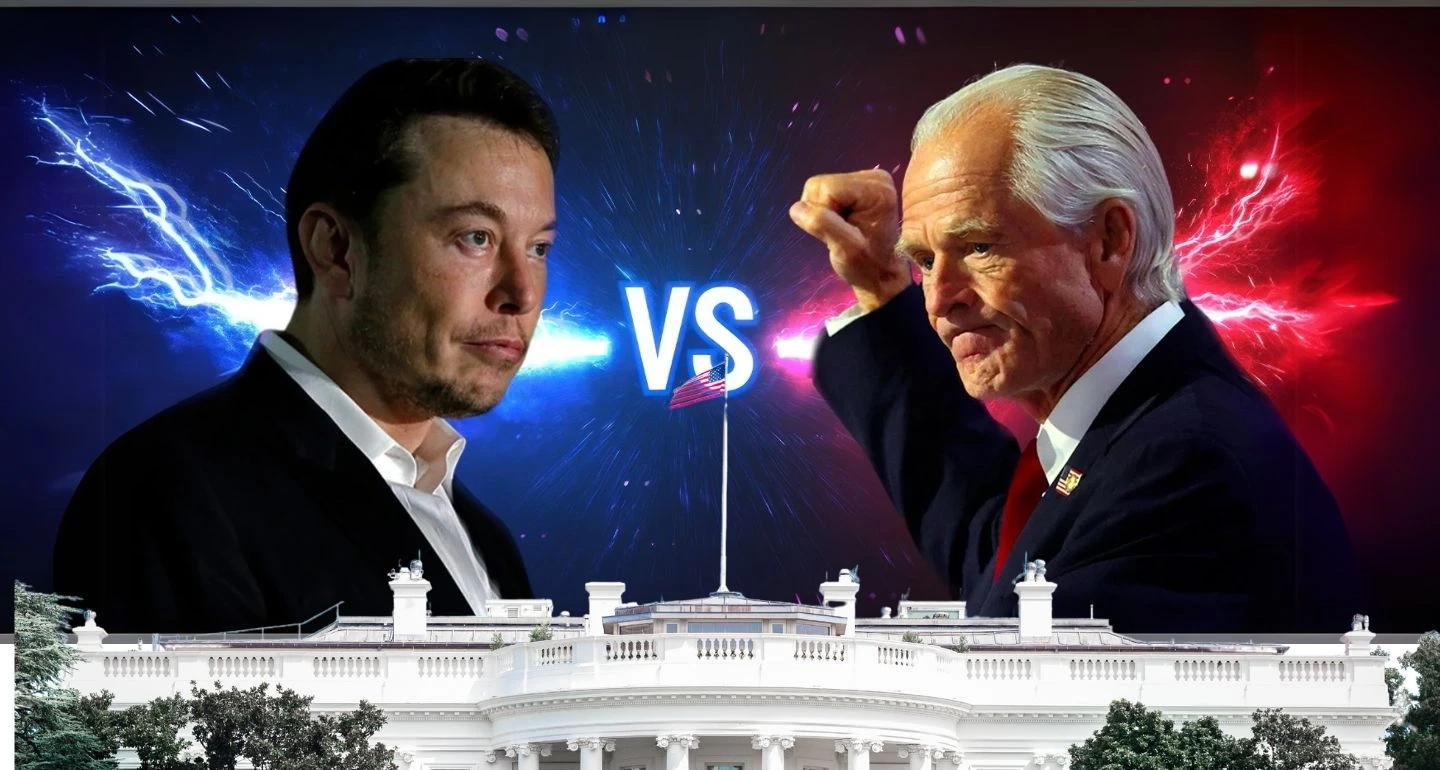 ร้าวลึก "มัสก์ VS นาวาร์โร" 2 ที่ปรึกษา "ทรัมป์" เปิดศึกกลางทำเนียบขาว