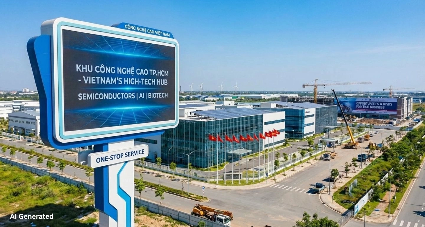 เวียดนามเปลี่ยนเกม: โฮจิมินห์ซิตี้เดินหมากใหญ่ สู่ฐานการผลิตเทคโนโลยีของอาเซียน