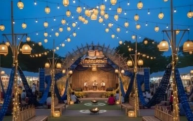 แวะนอนเว็นคาเฟ่ ร่วมออกร้านในเทศกาลสกล ณ คราฟท์ ชูพิซซ่าทำมือ