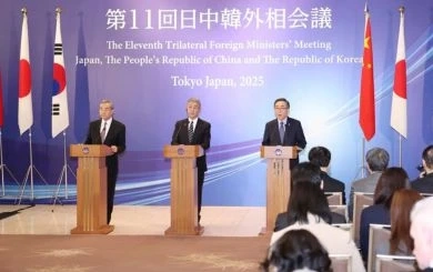 หวังอี้ชี้ จีน-ญี่ปุ่น-เกาหลีใต้เห็นพ้องเสริมสร้างความไว้วางใจ กระชับความร่วมมือ